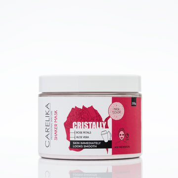 Shaker Prebiotic Cristally Mask Rose Petals Professional