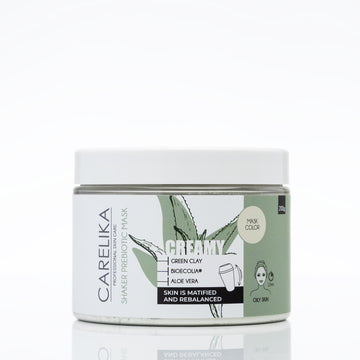 Shaker Prebiotic Creamy Mask Green Clay Professional