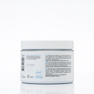 Shaker Peel Off Mask Hyaluronic Acid Professional