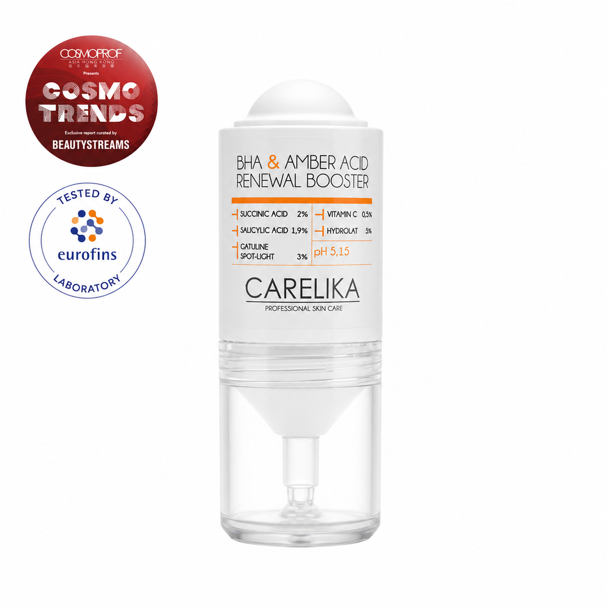 CARELIKA BHA & Amber Acid Renewal Booster – product photo