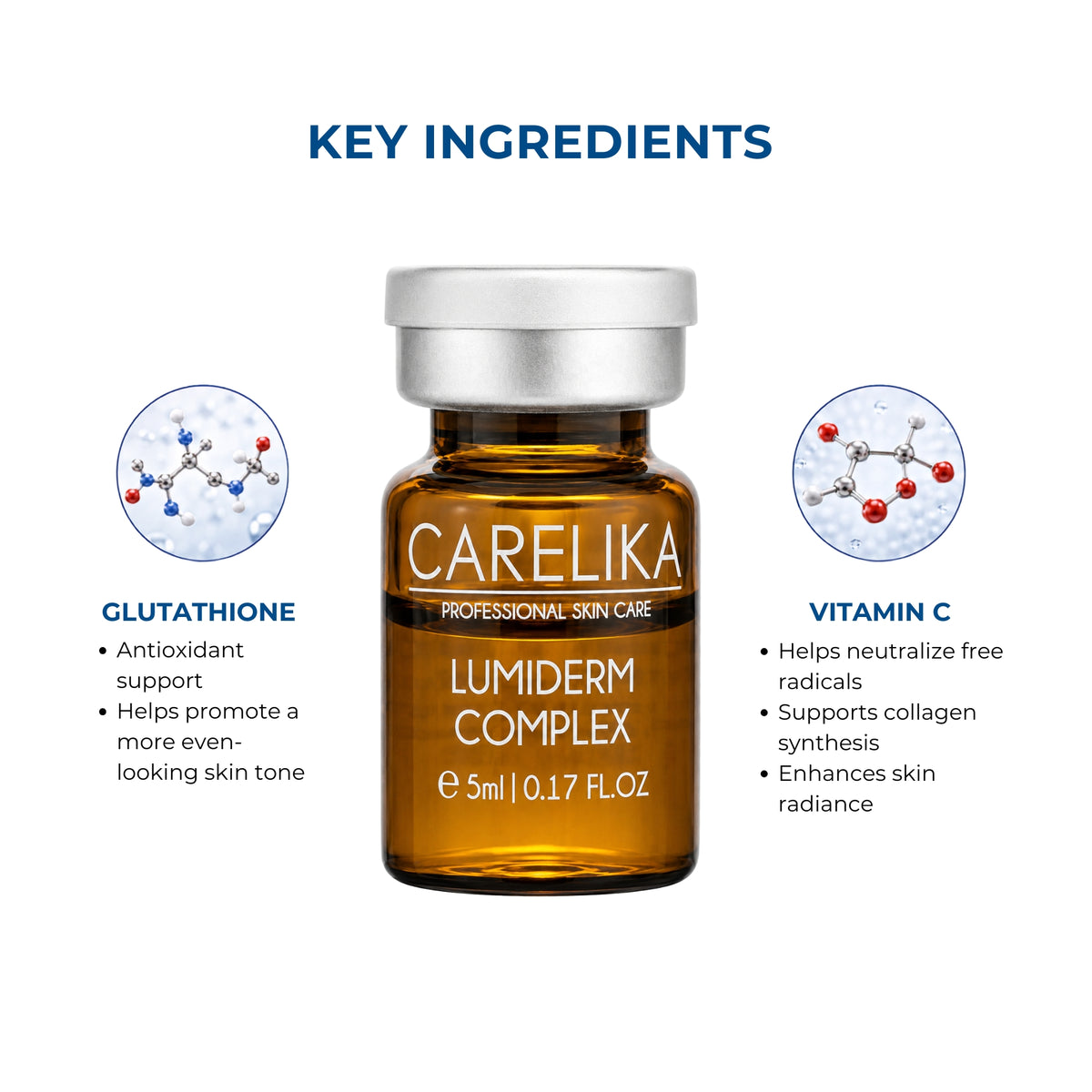 CARELIKA LUMIDERM COMPLEX Antioxidant & Brightening Cocktail Professional 5 x 5 ml – image 4