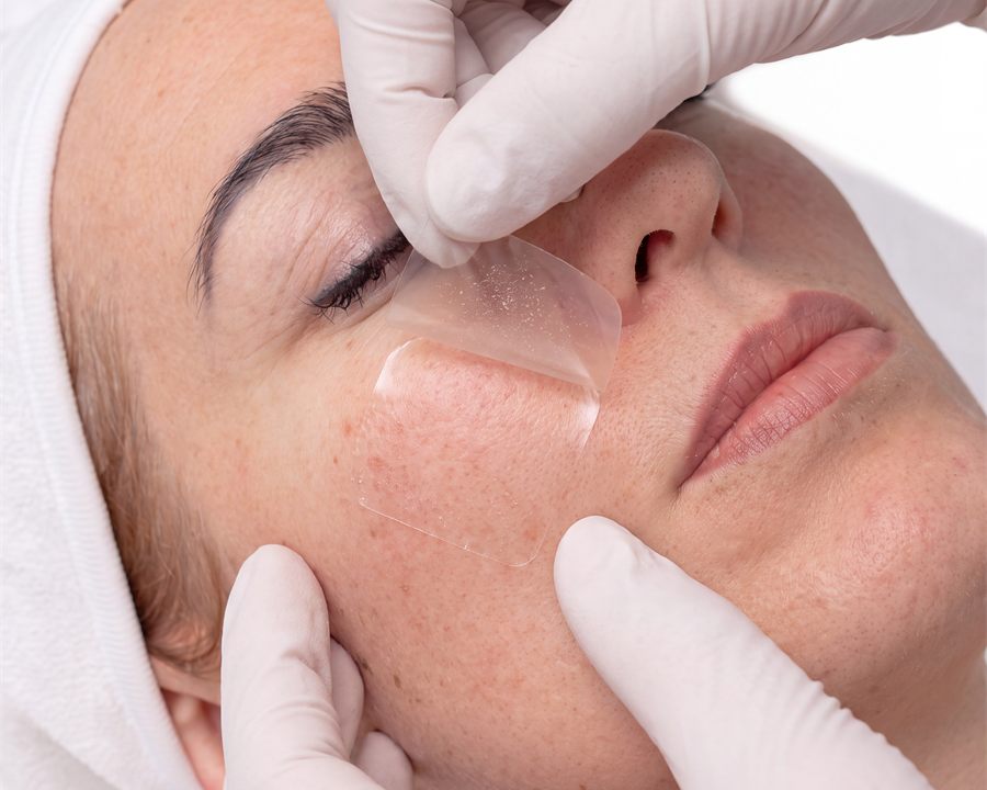 Assessing the condition of the stratum corneum after the treatment