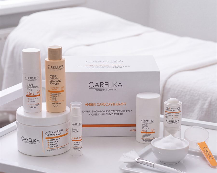 CARELIKA Amber Carboxy Therapy professional kit, ready for use