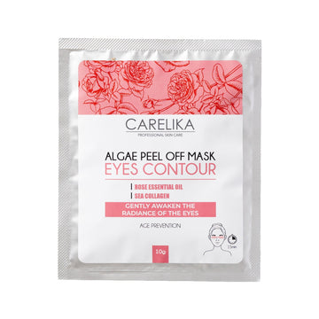 CARELIKA Algae Peel Off Eye Contour Mask Professional – product photo on white background