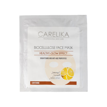 CARELIKA Biocellulose Face Mask Brightening – product photo on white background