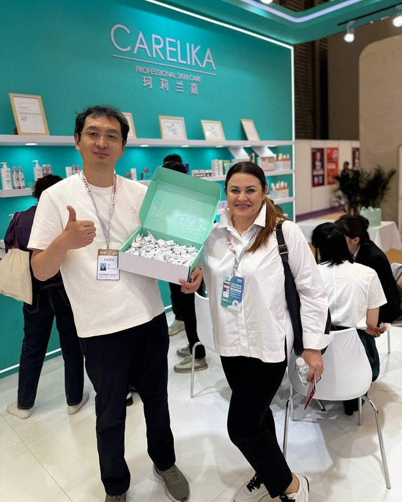 CARELIKA booth at CBE China Beauty Expo, Shanghai