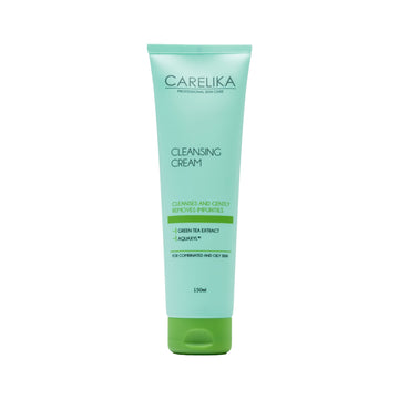 CARELIKA Cleansing Cream with Green Tea – product photo on white background