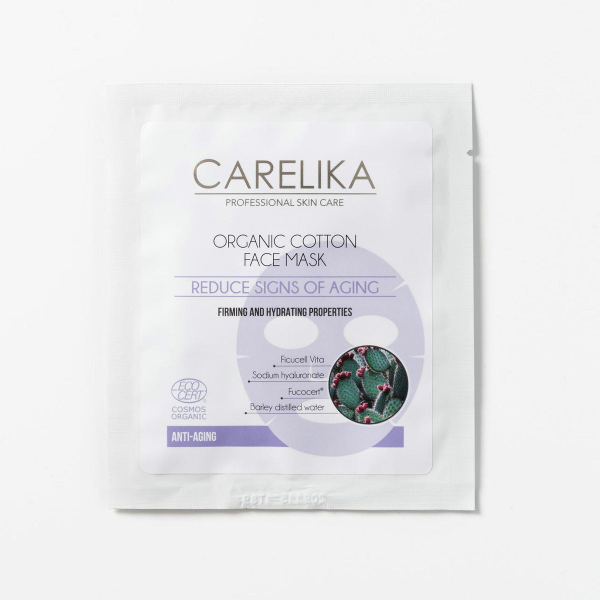 CARELIKA Organic Cotton Face Mask 1 mask, 15 ml - product photo