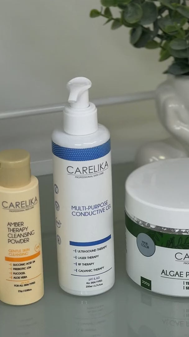 CARELIKA Multi-purpose Conductive Gel Professional – application and device treatment (video)
