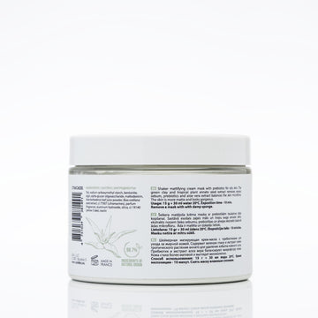Shaker Prebiotic Creamy Mask Green Clay Professional