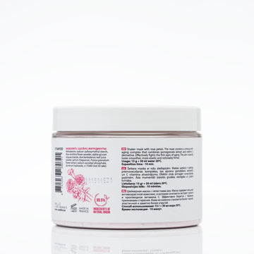 Shaker Prebiotic Cristally Mask Rose Petals Professional